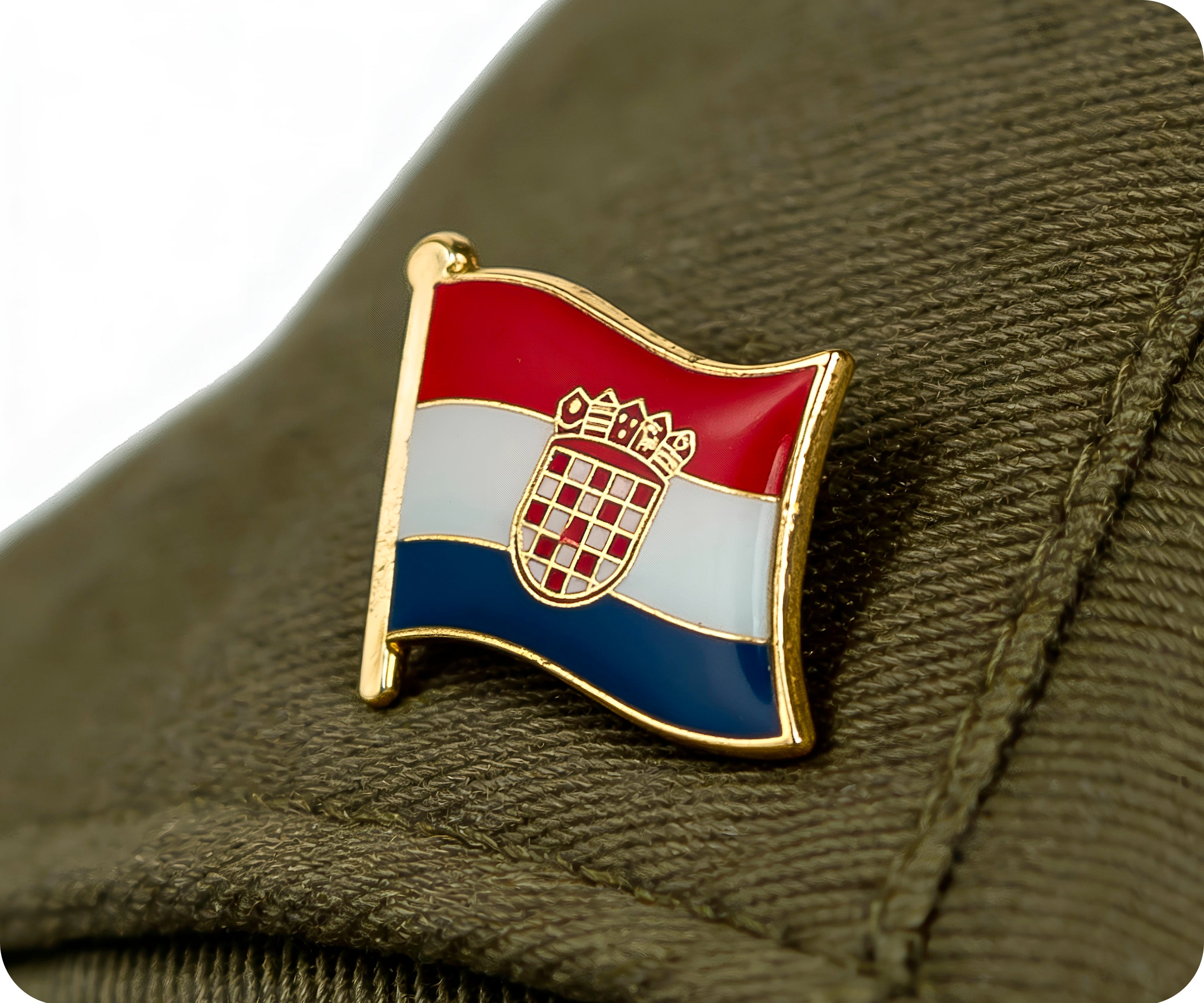 Croatia Flag Pin Badge