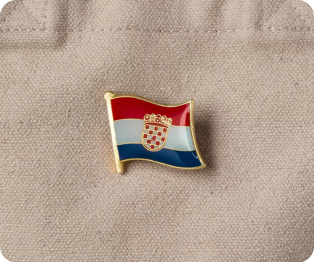Croatia Flag Pin Badge