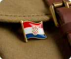 Croatia Flag Pin Badge