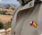 Chile & Spain Friendship Pin Badge