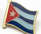 Cuba Flag Pin Badge
