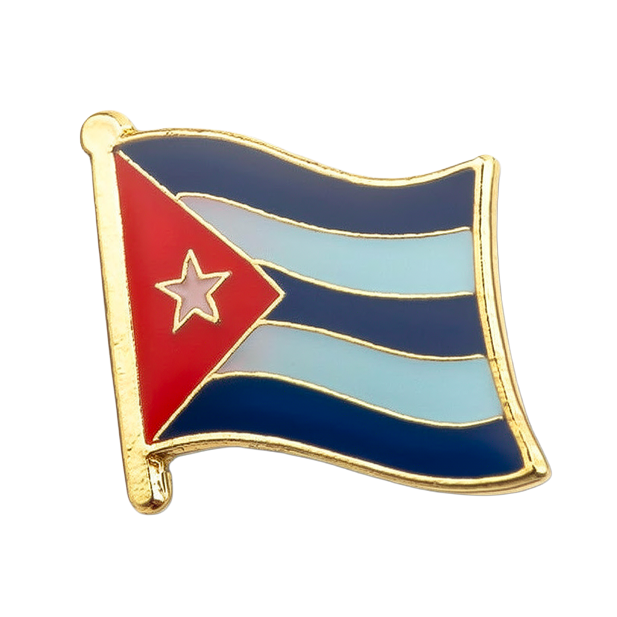 Pin con la bandera de Cuba  Imagen principal del producto
