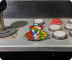 Melting Magic Cube Pin Badge