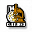 I'm Cultured Biology Science Student Pin Badge