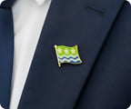 Cumberland Regional English County Flag Pin Badge