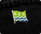 Cumberland Regional English County Flag Pin Badge
