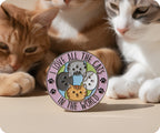 I Love All The Cats In The World Pin Badge