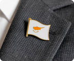 Cyprus Flag Pin Badge