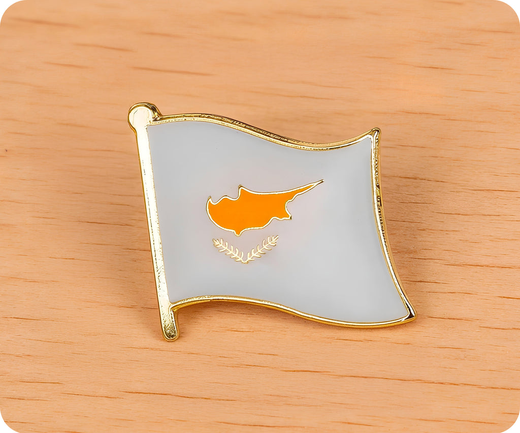 Cyprus Flag Pin Badge