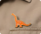 Insignia de pin de dinosaurio Brachiosaurus Jurásico