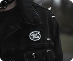 Dead Inside Computer Pin Badge