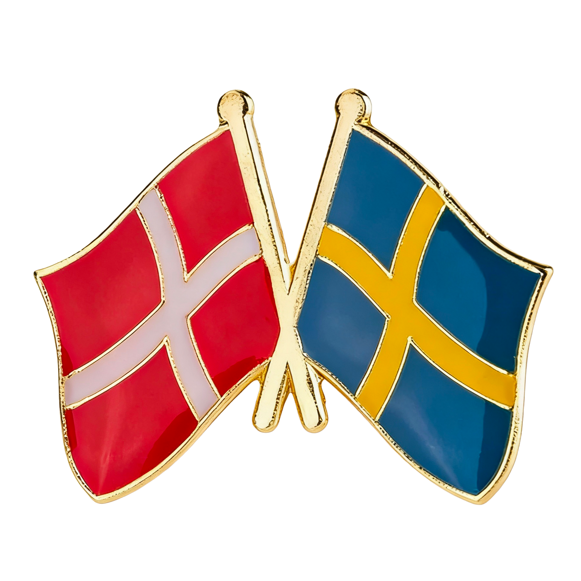 Pin de la amistad entre Dinamarca y Suecia Imagen principal del producto