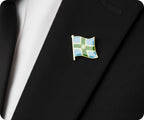 Derbyshire Regional English County Flag Pin Badge