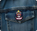 Day Of The Dead El Die De Muertos Mexican Pin Badge