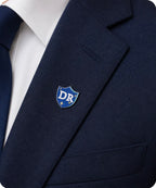 Doctor DR Shield Enamel Pin Badge