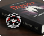 Meowcula Cat Pin Badge