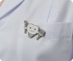 Pin Insignia de Dientes de Taladro de Dentista