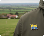 County Durham Regional English County Flag Pin Badge