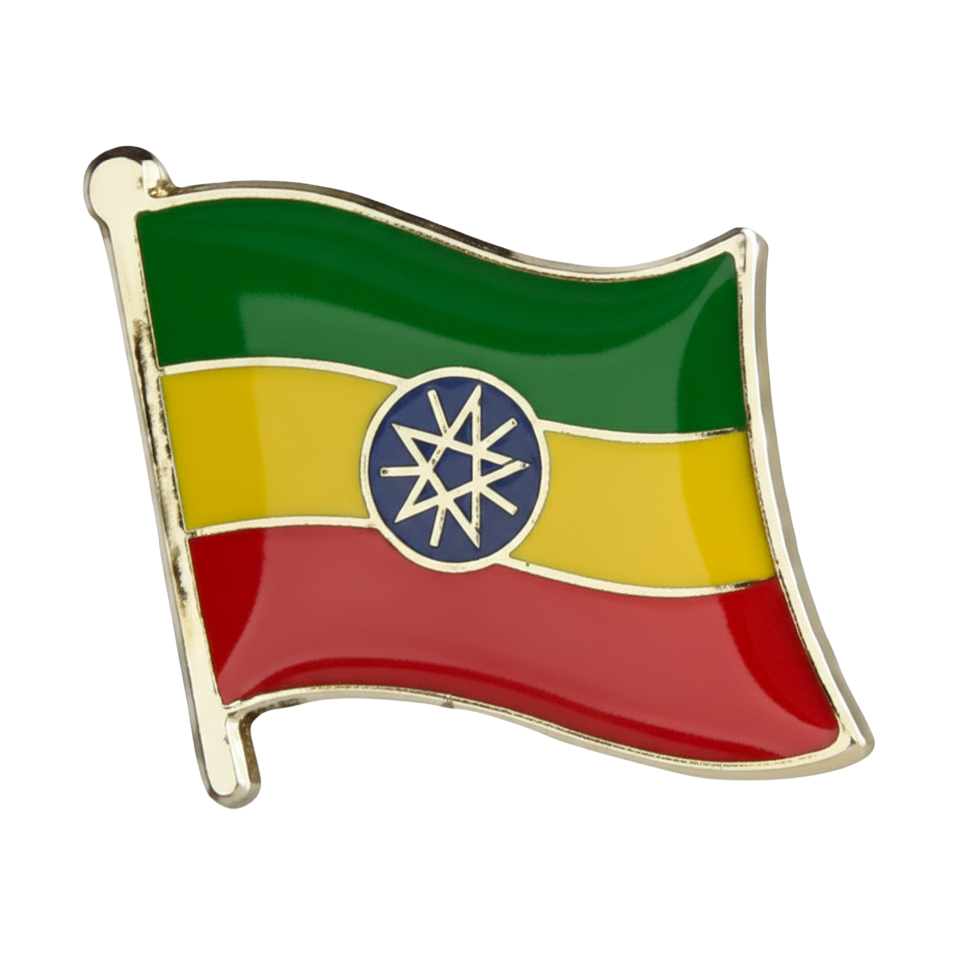Pin de la Bandera de Etiopía Imagen principal del producto