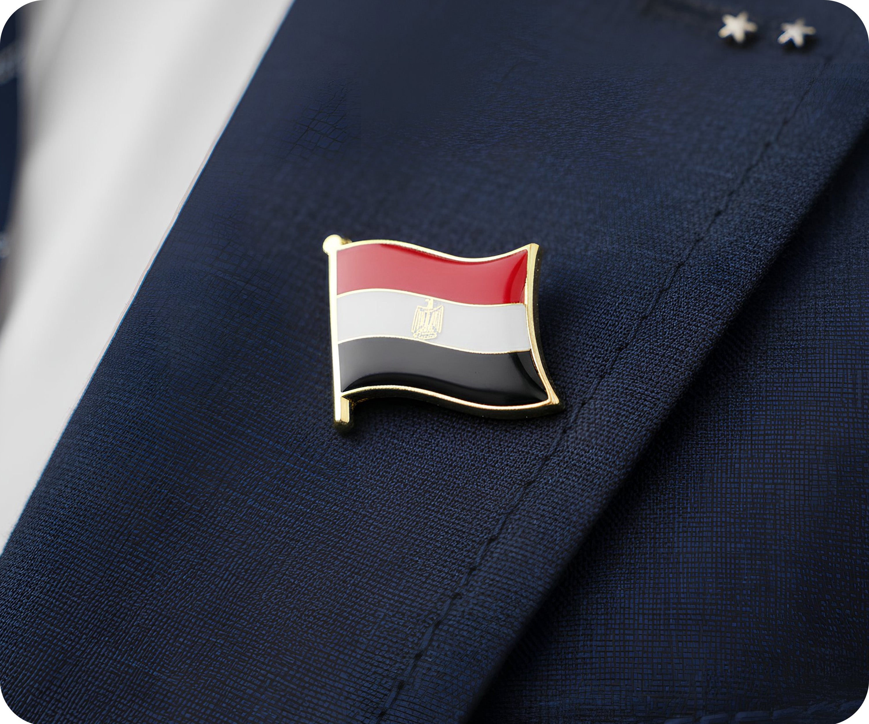 Egypt Flag Pin Badge