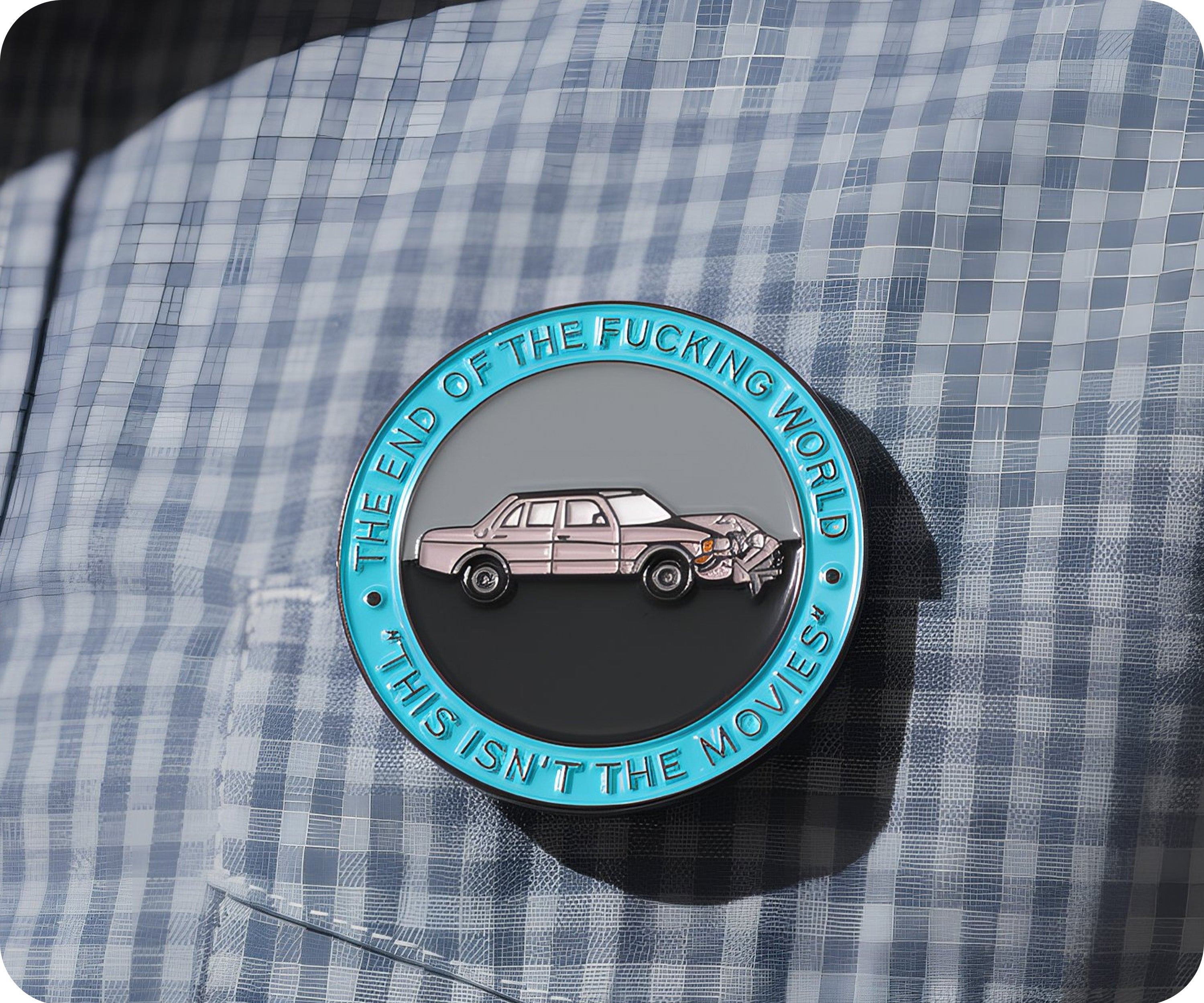 End Of The Fucking World Pin Badge