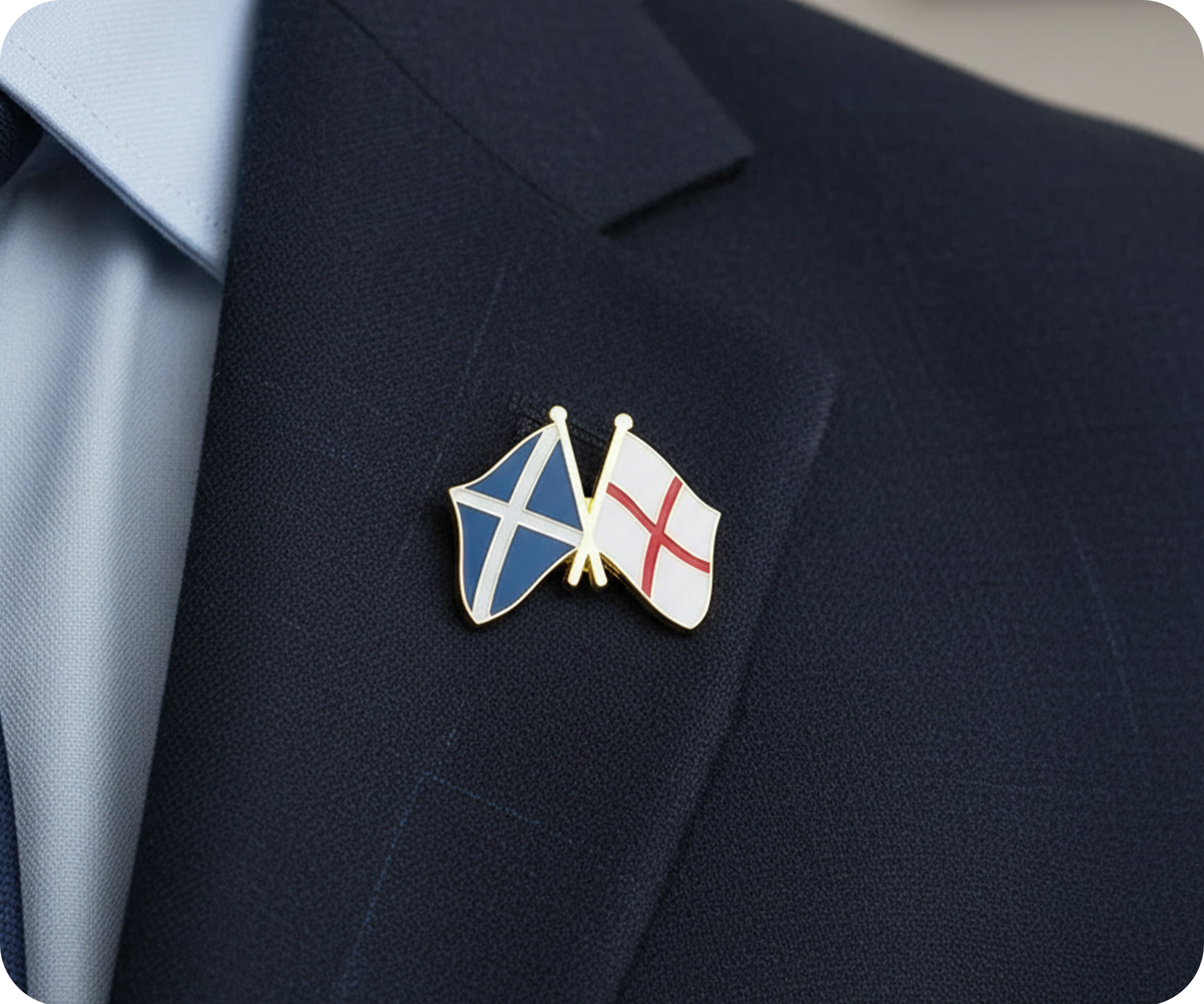 Pin de la amistad entre Escocia e Inglaterra Imagen secundaria del producto
