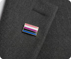 Equal Rights Rectangle Pride Pin Badge