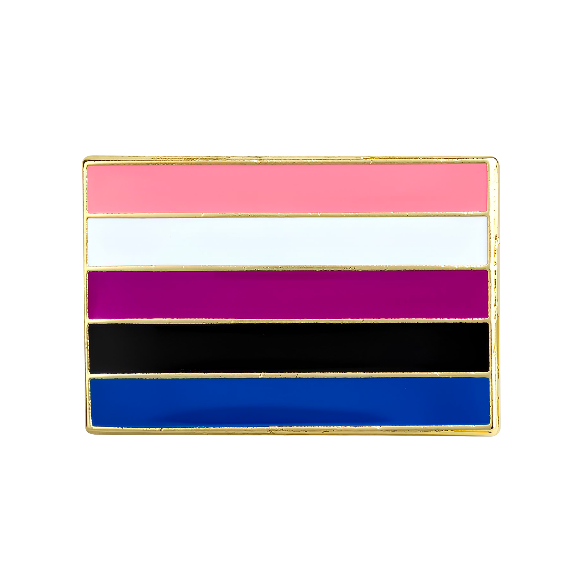 Insignia de orgullo rectangular de derechos iguales Imagen principal del producto