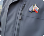European Union & Slovakia Friendship Pin Badge