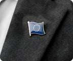 European Union EU Flag Pin Badge