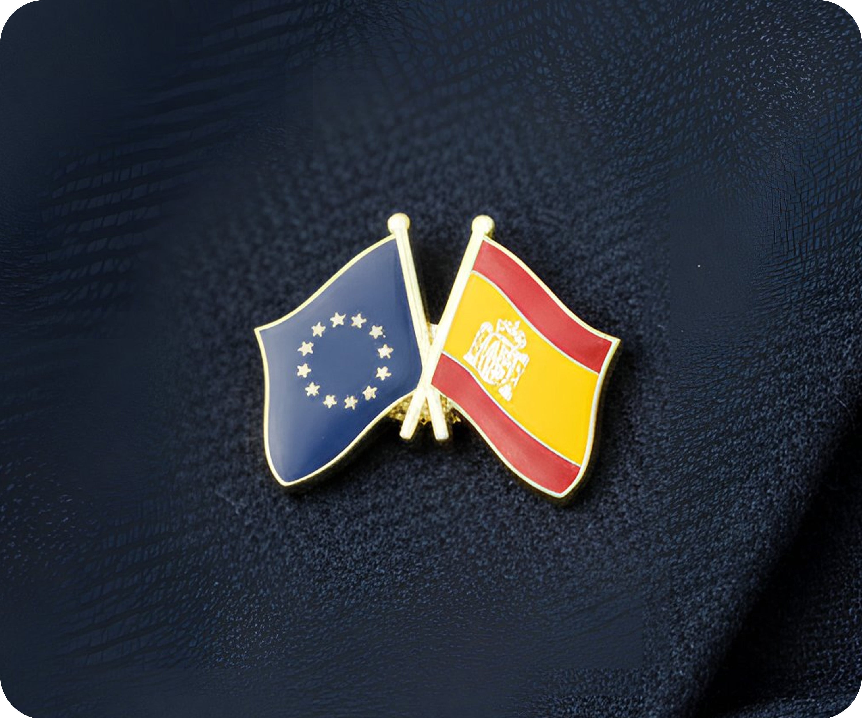 Pin de la Amistad entre la Unión Europea y España Imagen secundaria del producto