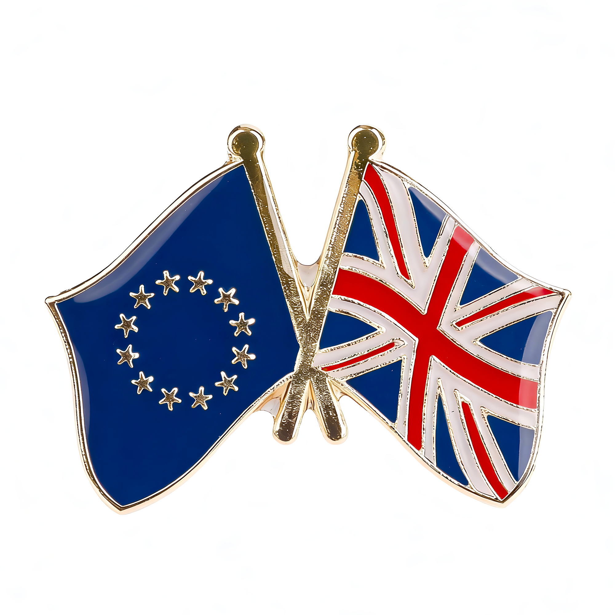 Pin de amistad entre la Unión Europea y el Reino Unido Imagen principal del producto