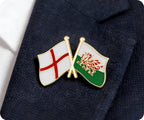 England & Wales Friendship Pin Badge