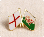 England & Wales Friendship Pin Badge