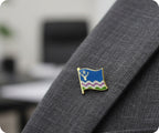 Exmoor English County Flag Pin Badge