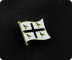 Flintshire English County Flag Pin Badge
