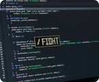Fight Video Gaming Pin Badge