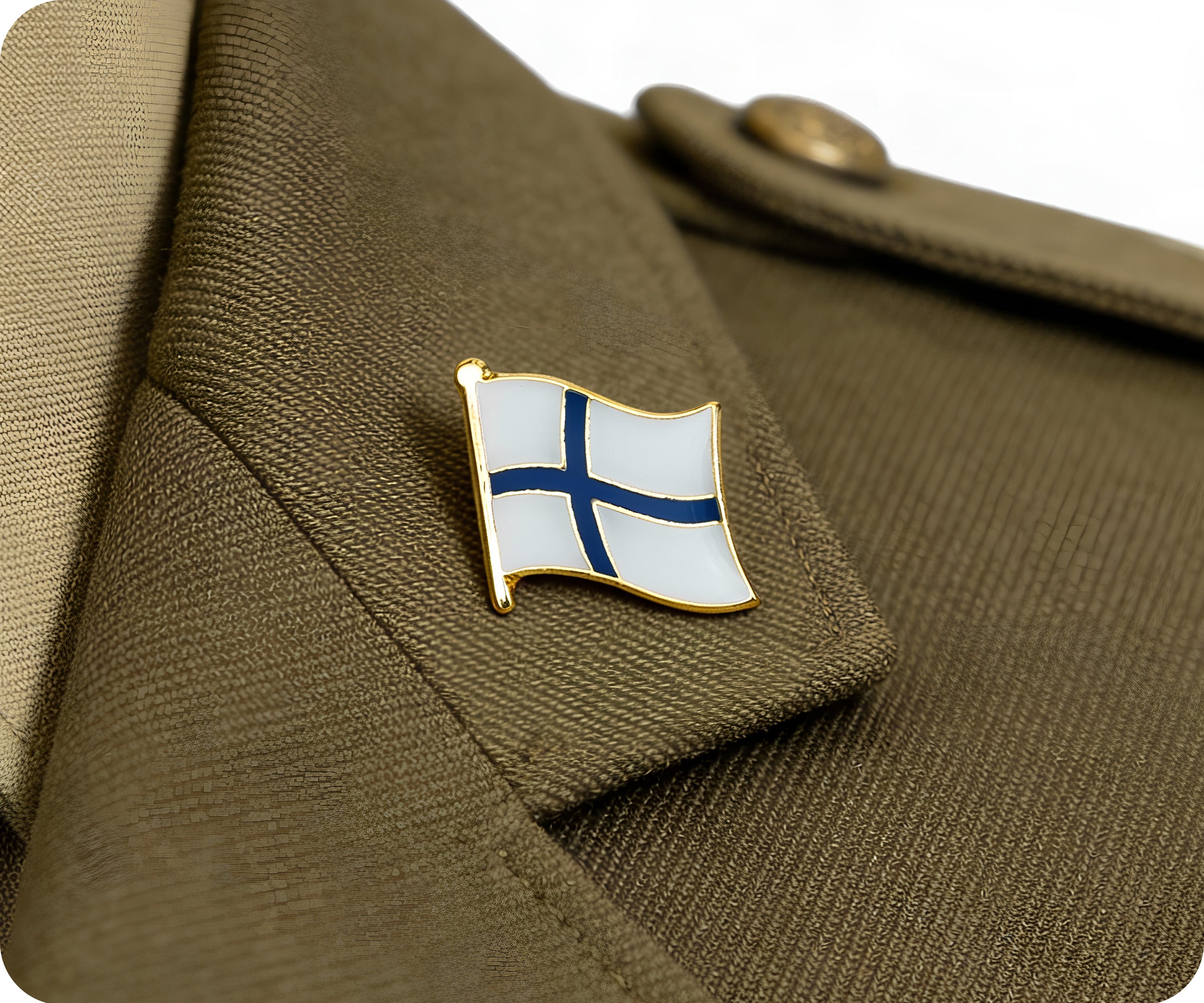 Finland Flag Pin Badge