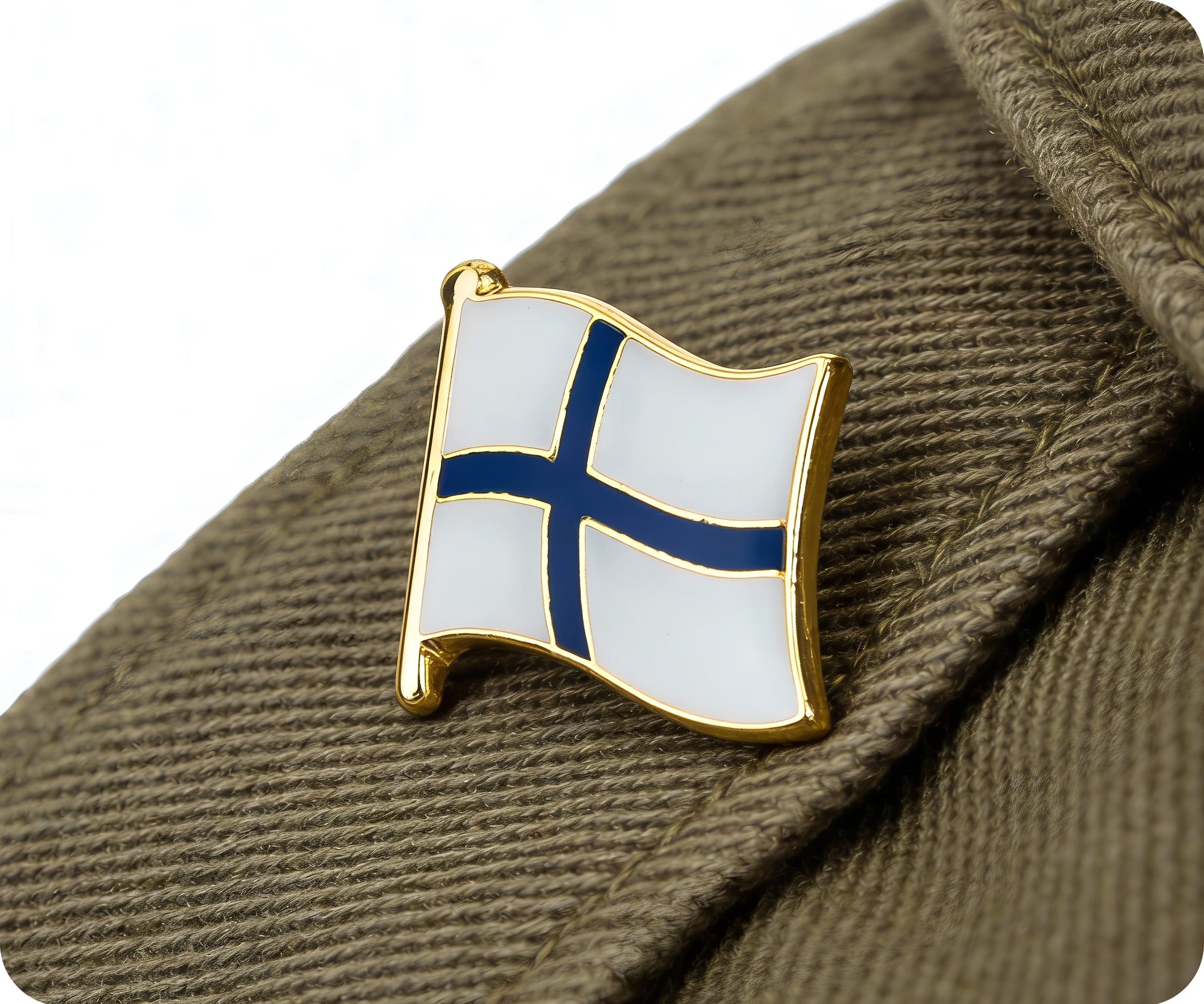Finland Flag Pin Badge