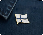 Finland Flag Pin Badge
