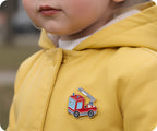 Cartoon Fire Truck Pin Badge