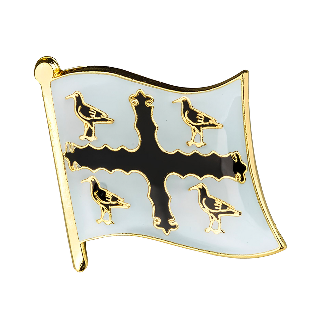Flintshire English County Flag Pin Badge