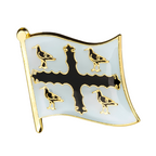 Flintshire English County Flag Pin Badge