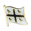 Flintshire English County Flag Pin Badge