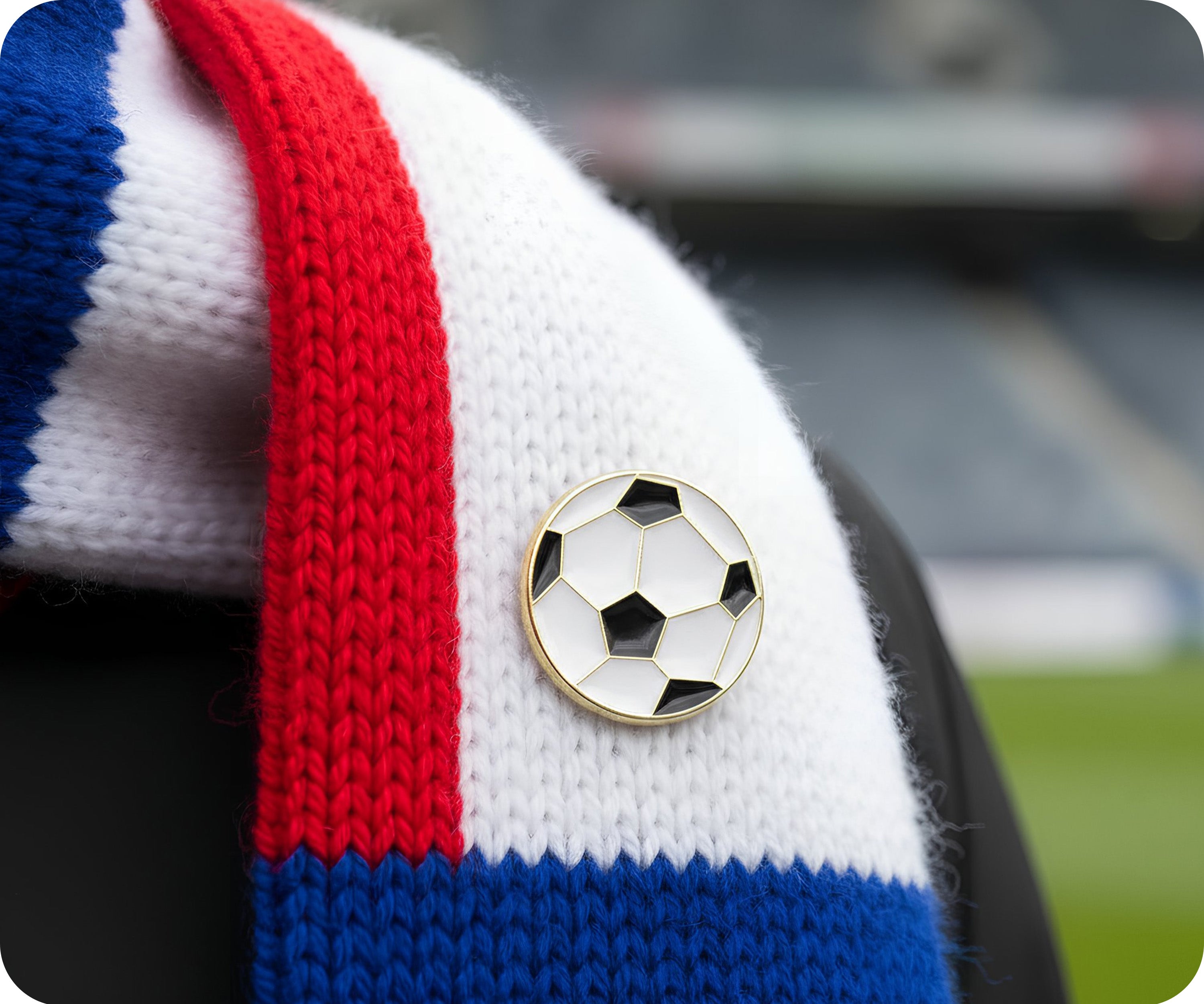 Soccer Football Sport Pin Badge