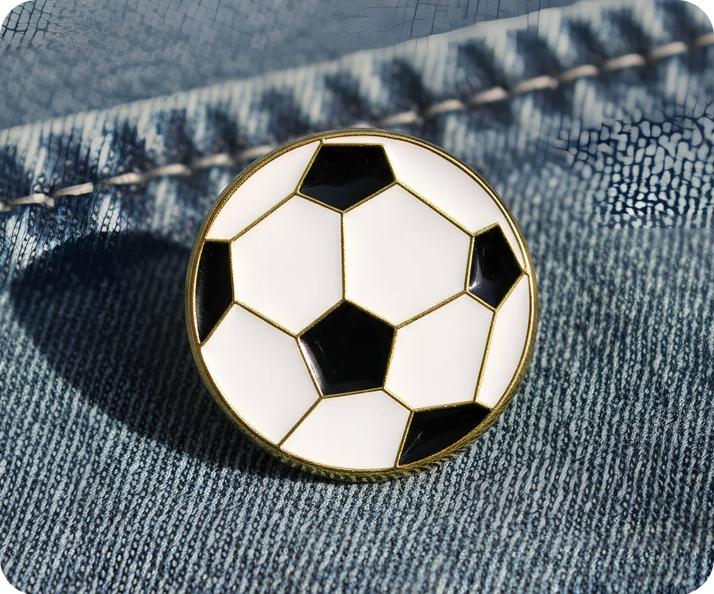 Soccer Football Sport Pin Badge