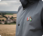 France & Palestine Friendship Pin Badge