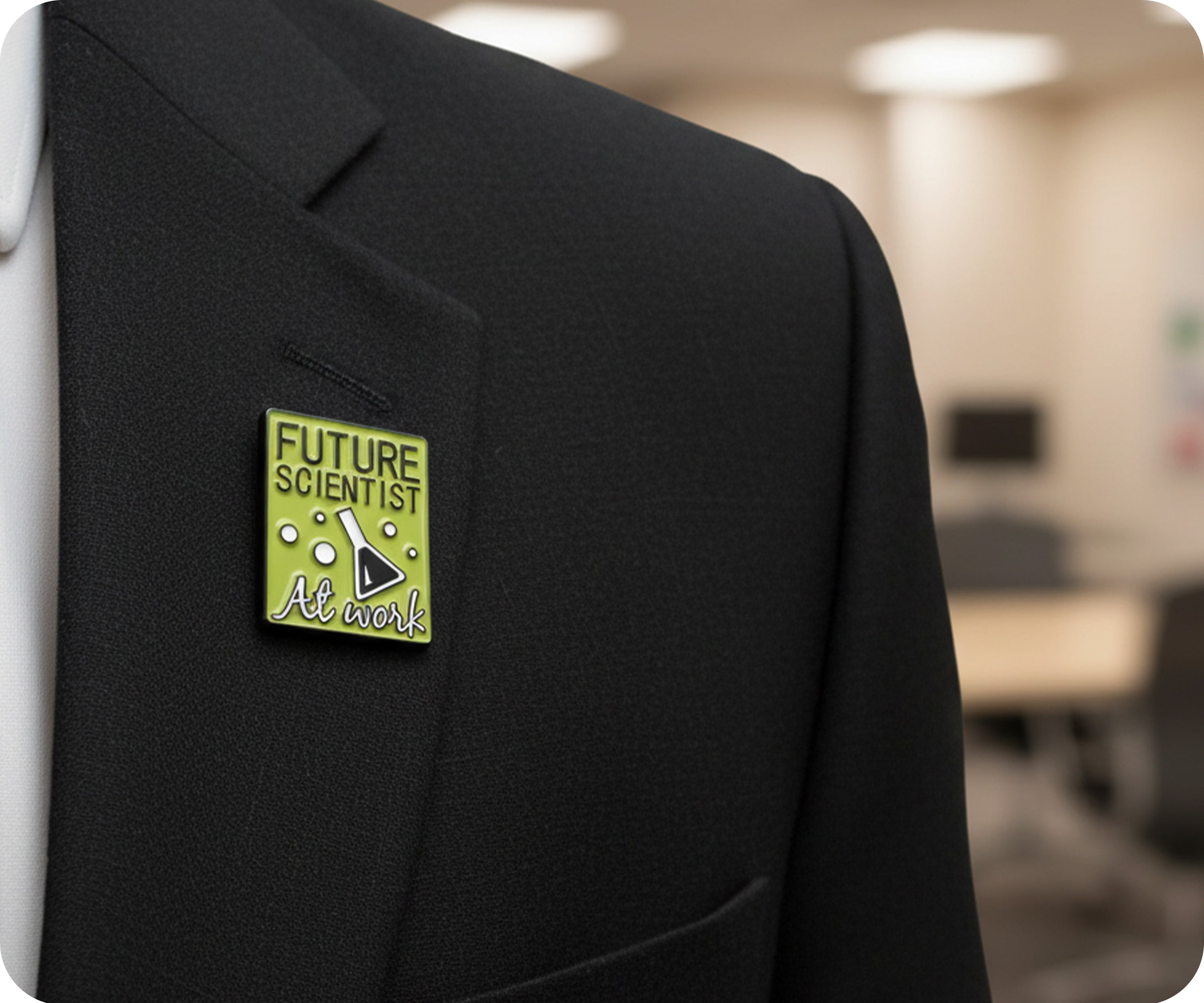 Future Scientist Pin Badge