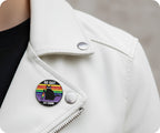 Be Gay, Do Crime Cat Pin Badge
