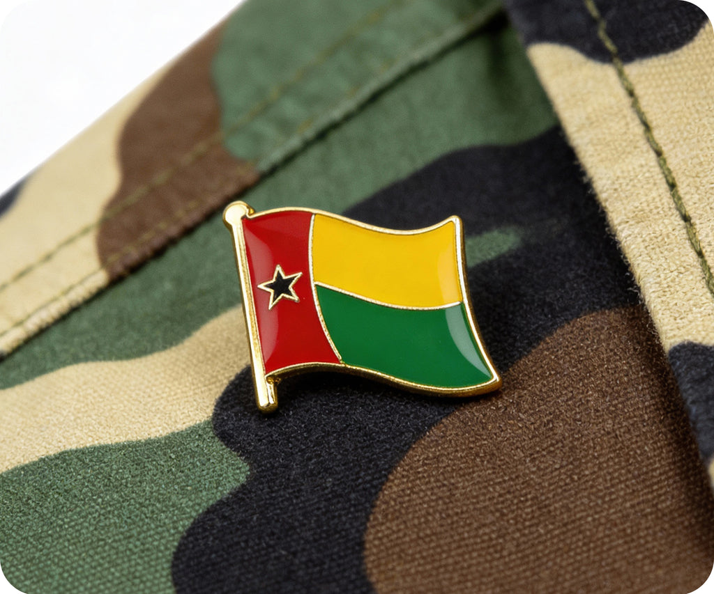 Guinea-Bissau Flag Pin Badge